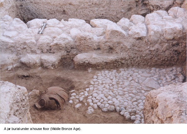 Middle Bronze Age - Jar Burial with a secondary inhumation