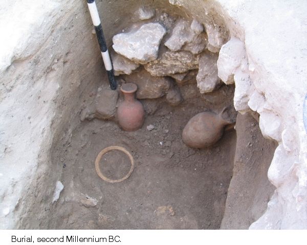 Second Millennium BC. Burial